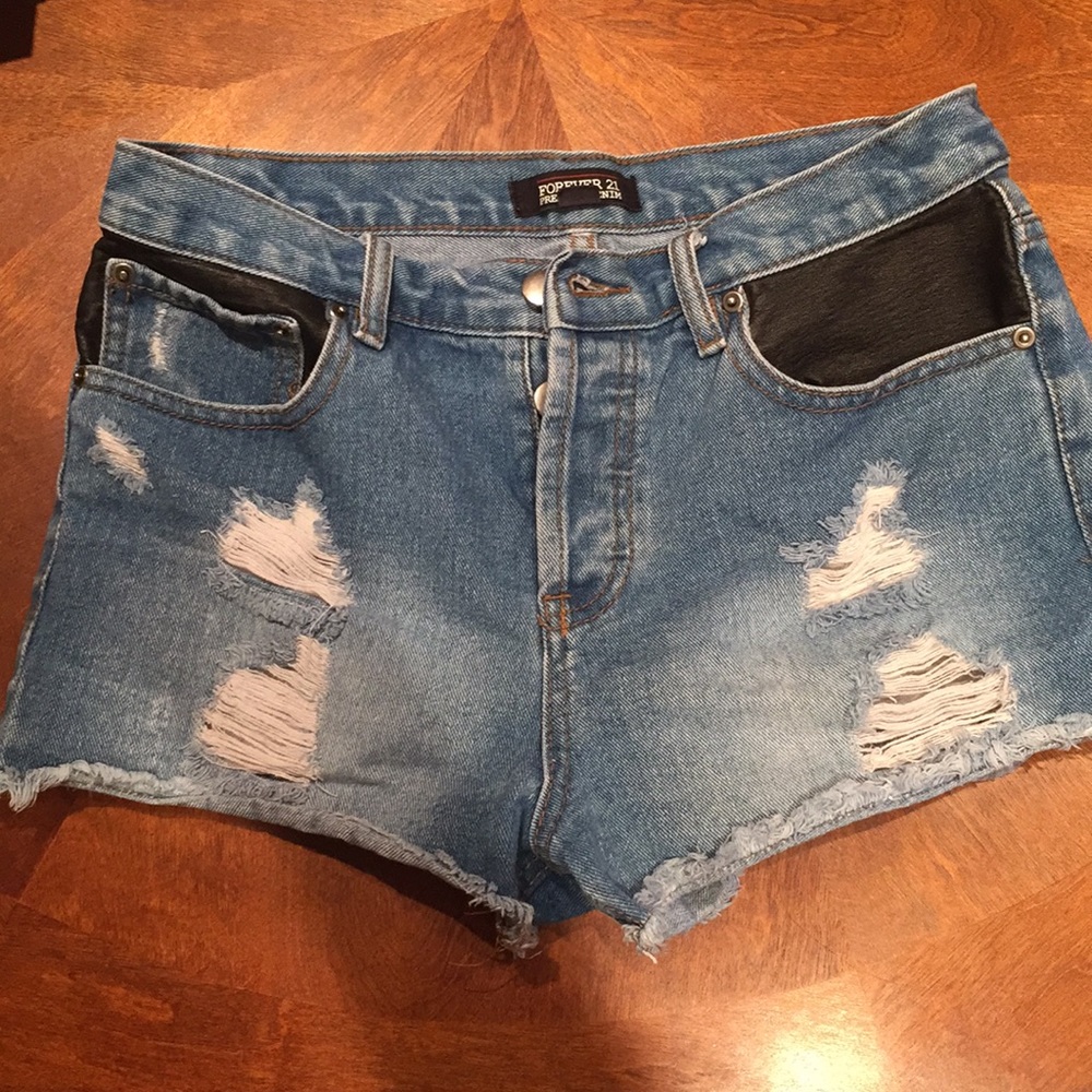 Forever 21 Jean Shorts